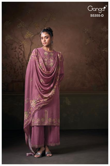 Ganga iryesa 5355 dress material wholesale price in chennai